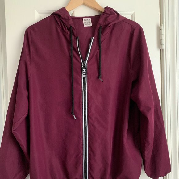 PINK - Burgundy Jacket - Size Small - Picture 1 of 1